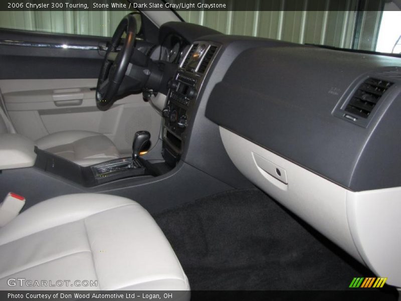 Stone White / Dark Slate Gray/Light Graystone 2006 Chrysler 300 Touring