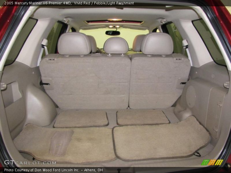 Vivid Red / Pebble/Light Parchment 2005 Mercury Mariner V6 Premier 4WD