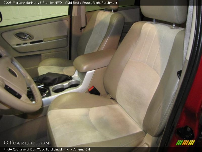 Vivid Red / Pebble/Light Parchment 2005 Mercury Mariner V6 Premier 4WD