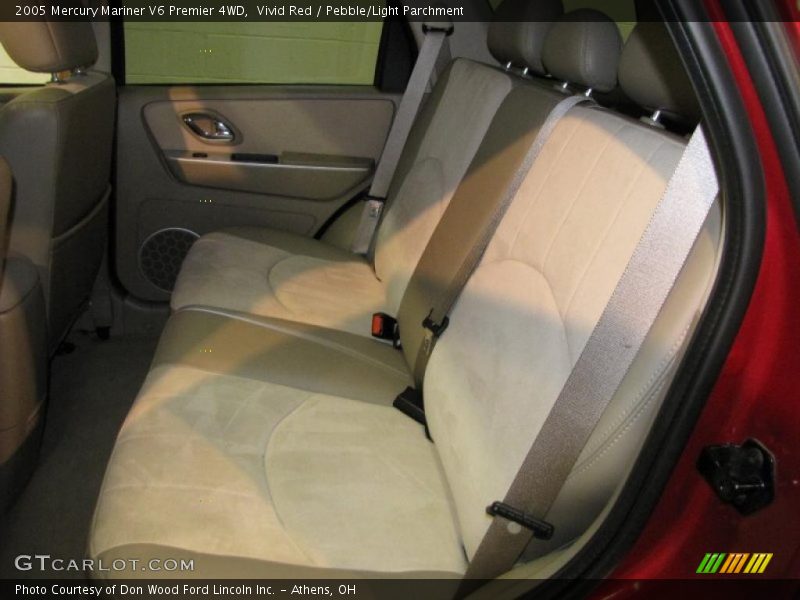 Vivid Red / Pebble/Light Parchment 2005 Mercury Mariner V6 Premier 4WD