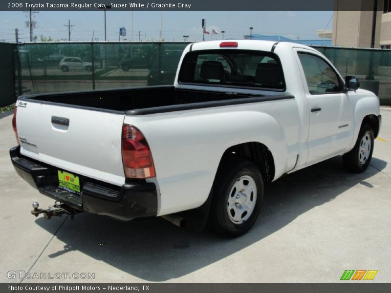 Super White / Graphite Gray 2006 Toyota Tacoma Regular Cab