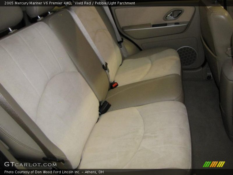 Vivid Red / Pebble/Light Parchment 2005 Mercury Mariner V6 Premier 4WD