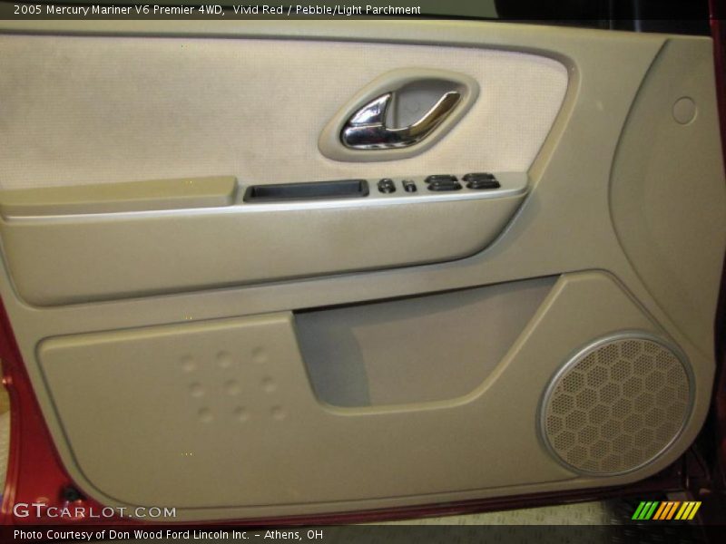 Vivid Red / Pebble/Light Parchment 2005 Mercury Mariner V6 Premier 4WD