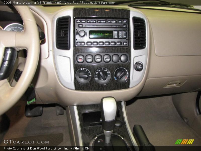 Vivid Red / Pebble/Light Parchment 2005 Mercury Mariner V6 Premier 4WD