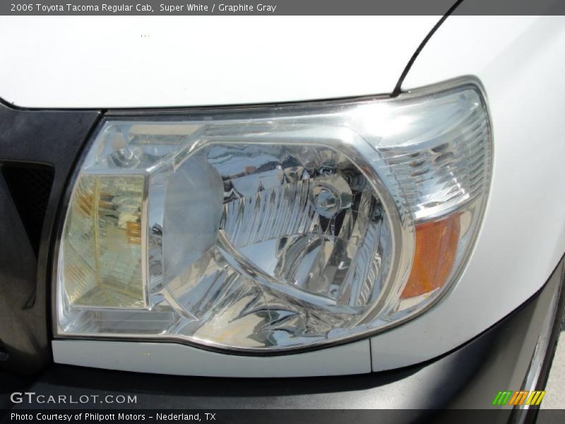 Super White / Graphite Gray 2006 Toyota Tacoma Regular Cab