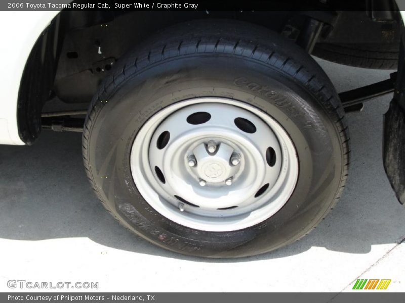 Super White / Graphite Gray 2006 Toyota Tacoma Regular Cab
