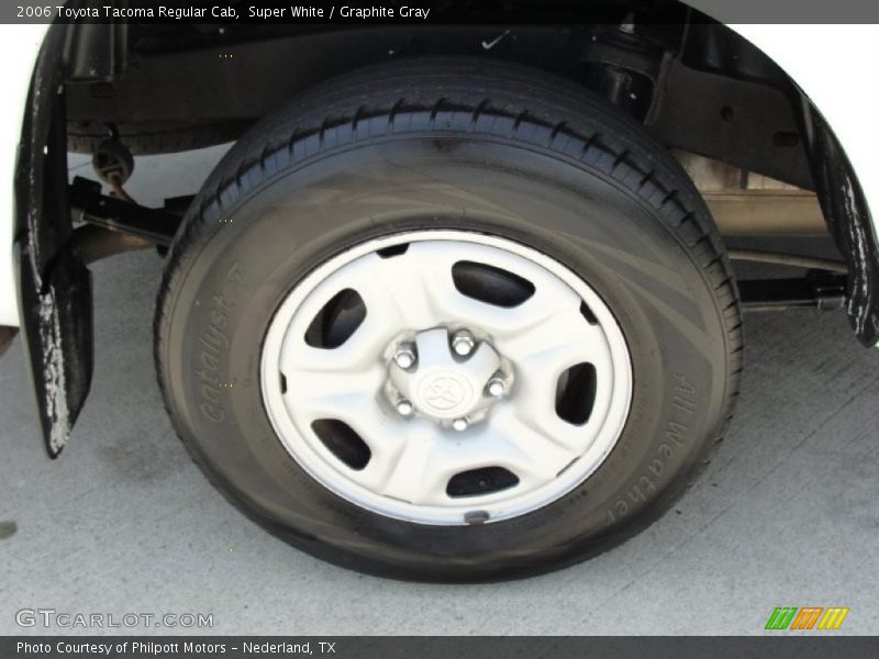 Super White / Graphite Gray 2006 Toyota Tacoma Regular Cab
