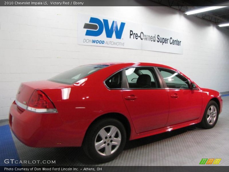 Victory Red / Ebony 2010 Chevrolet Impala LS