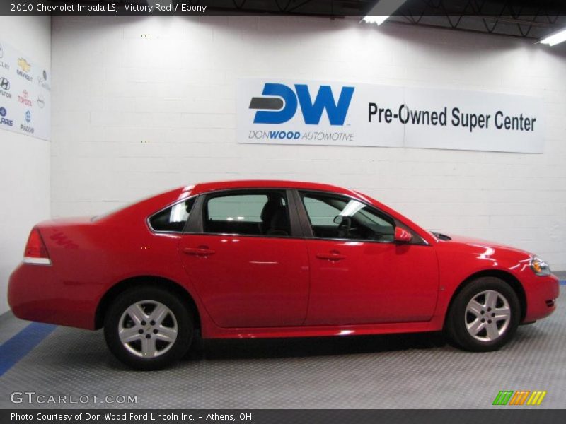 Victory Red / Ebony 2010 Chevrolet Impala LS