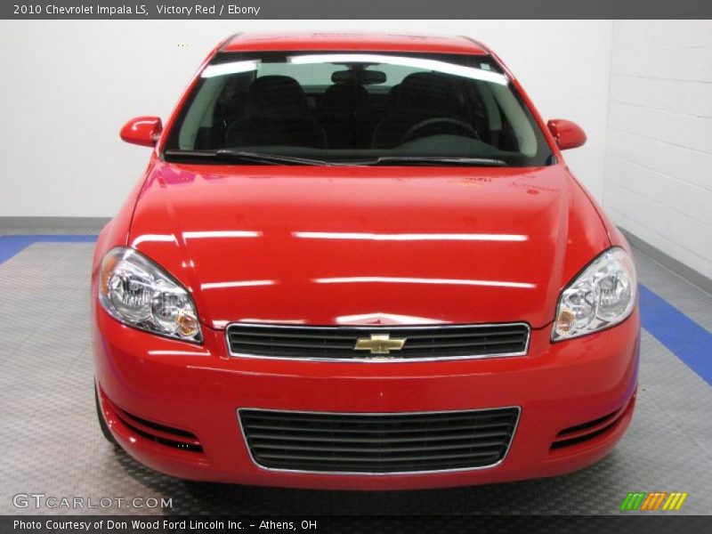 Victory Red / Ebony 2010 Chevrolet Impala LS