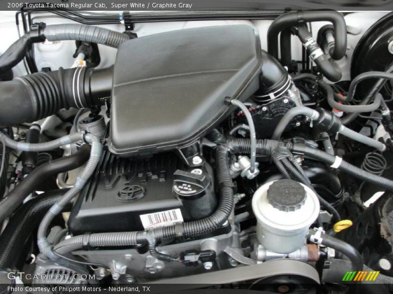 Super White / Graphite Gray 2006 Toyota Tacoma Regular Cab
