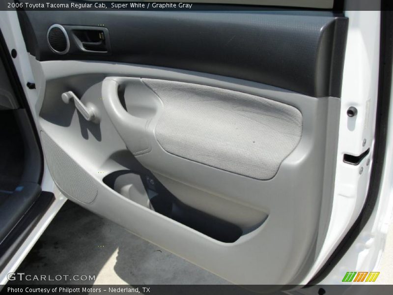 Super White / Graphite Gray 2006 Toyota Tacoma Regular Cab
