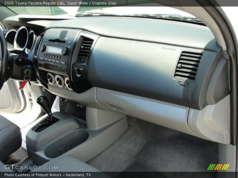 Super White / Graphite Gray 2006 Toyota Tacoma Regular Cab