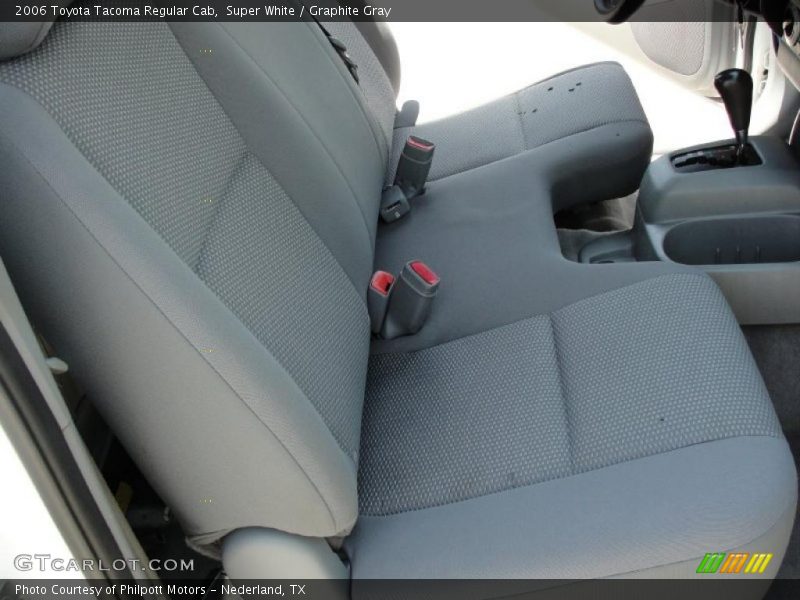 Super White / Graphite Gray 2006 Toyota Tacoma Regular Cab