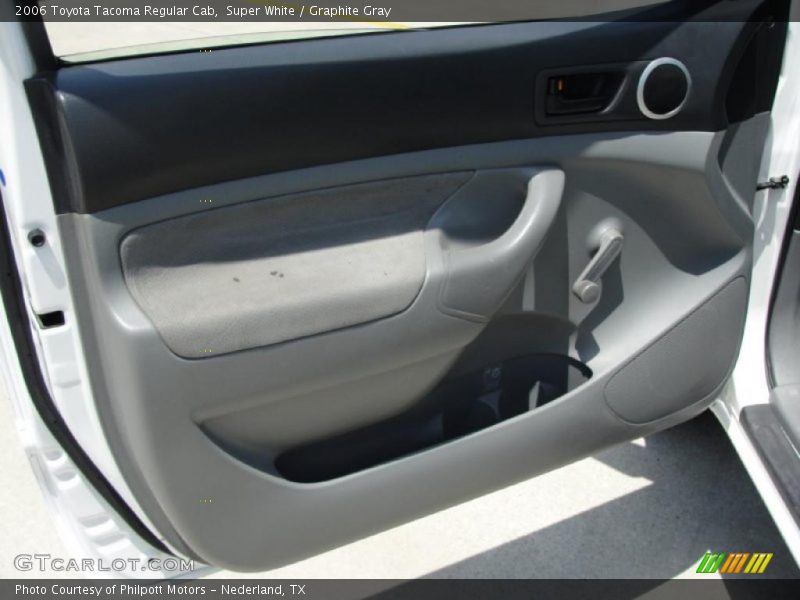Super White / Graphite Gray 2006 Toyota Tacoma Regular Cab