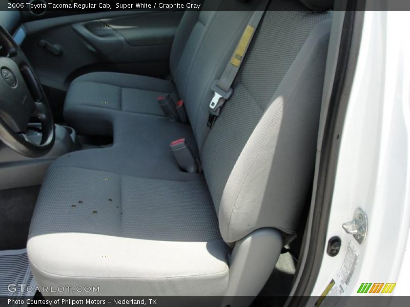 Super White / Graphite Gray 2006 Toyota Tacoma Regular Cab