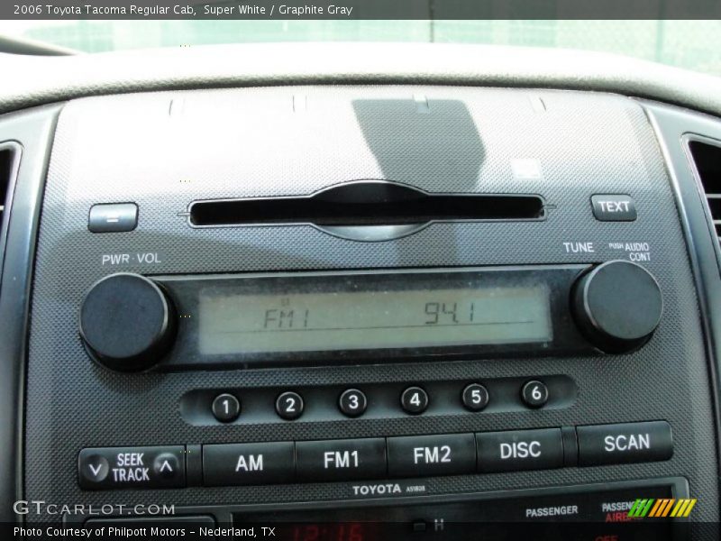 Super White / Graphite Gray 2006 Toyota Tacoma Regular Cab