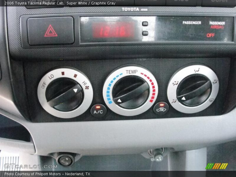 Super White / Graphite Gray 2006 Toyota Tacoma Regular Cab