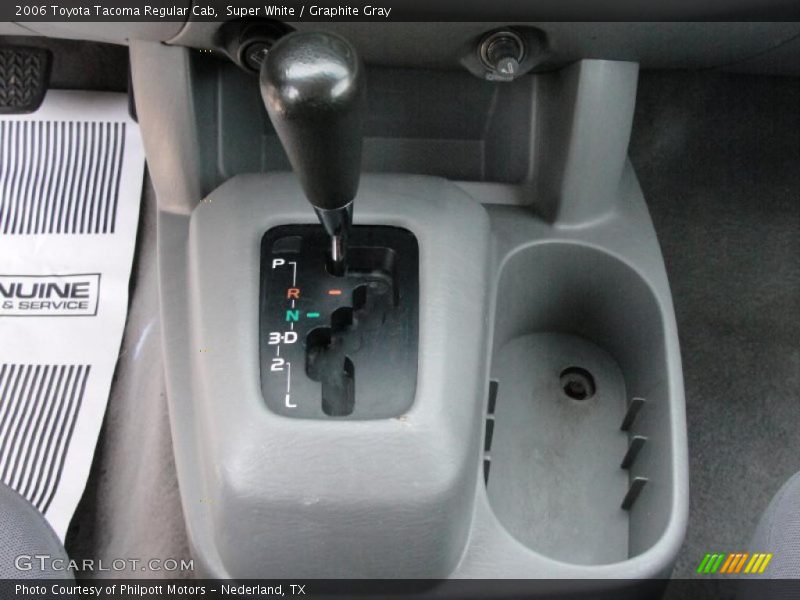 Super White / Graphite Gray 2006 Toyota Tacoma Regular Cab