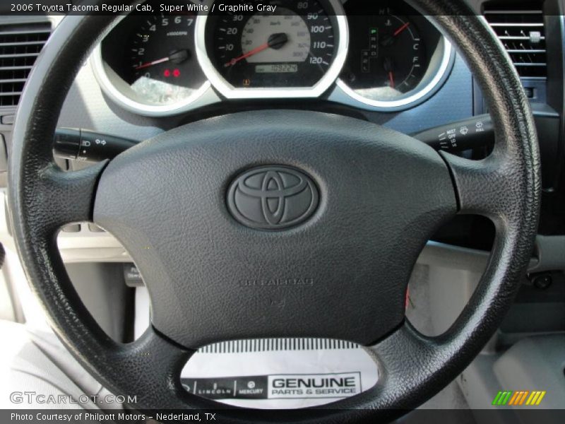 Super White / Graphite Gray 2006 Toyota Tacoma Regular Cab