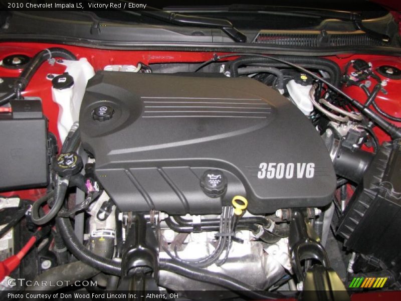 Victory Red / Ebony 2010 Chevrolet Impala LS