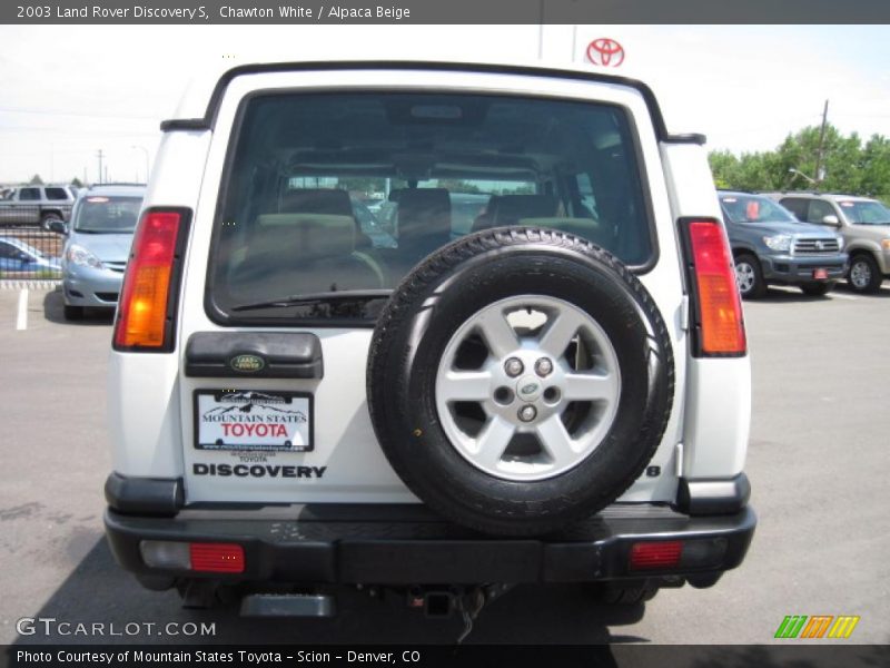 Chawton White / Alpaca Beige 2003 Land Rover Discovery S