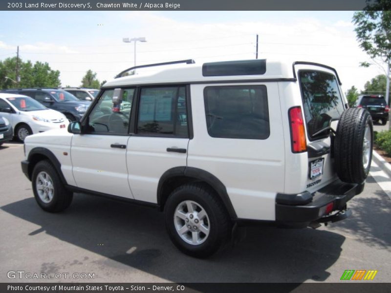 Chawton White / Alpaca Beige 2003 Land Rover Discovery S
