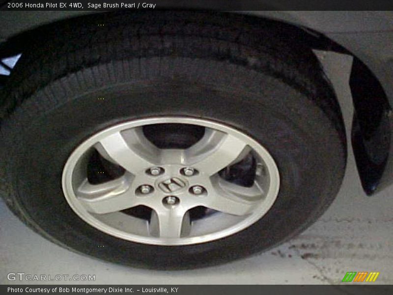 Sage Brush Pearl / Gray 2006 Honda Pilot EX 4WD