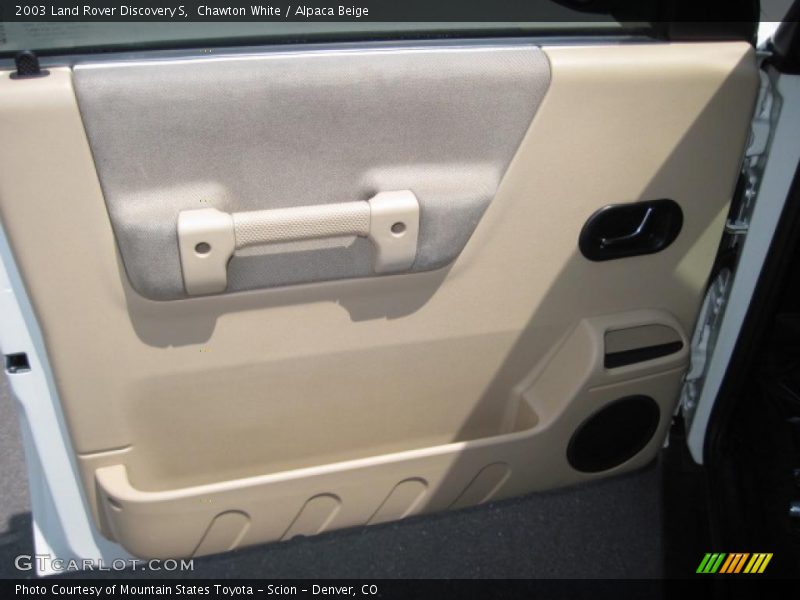 Chawton White / Alpaca Beige 2003 Land Rover Discovery S