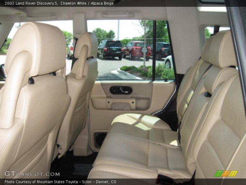 Chawton White / Alpaca Beige 2003 Land Rover Discovery S