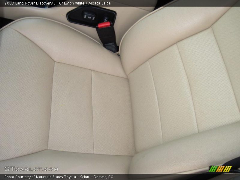 Chawton White / Alpaca Beige 2003 Land Rover Discovery S