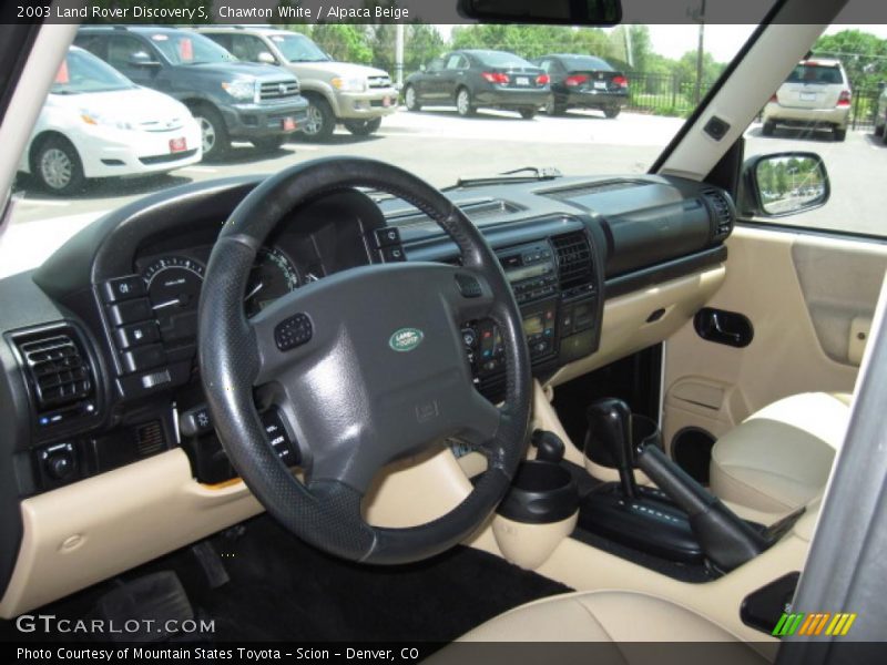 Chawton White / Alpaca Beige 2003 Land Rover Discovery S