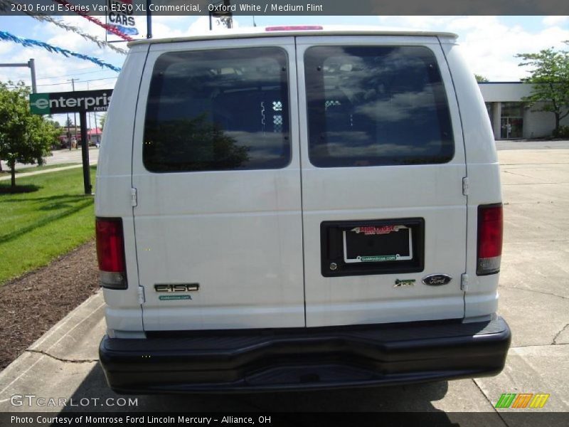 Oxford White / Medium Flint 2010 Ford E Series Van E150 XL Commericial