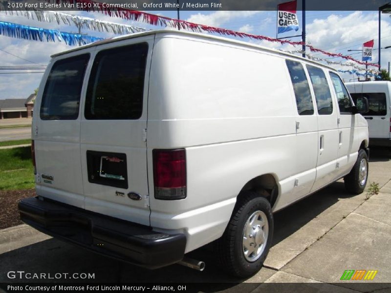 Oxford White / Medium Flint 2010 Ford E Series Van E150 XL Commericial