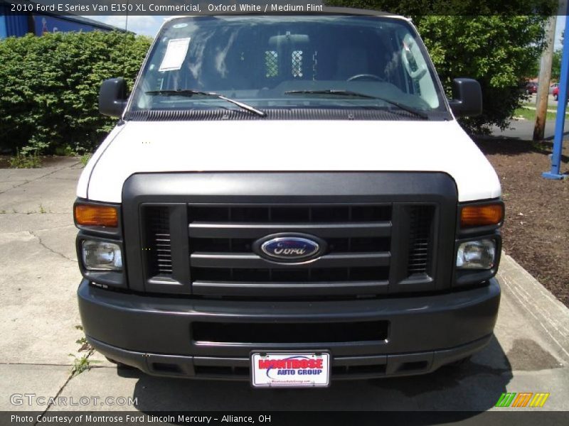 Oxford White / Medium Flint 2010 Ford E Series Van E150 XL Commericial