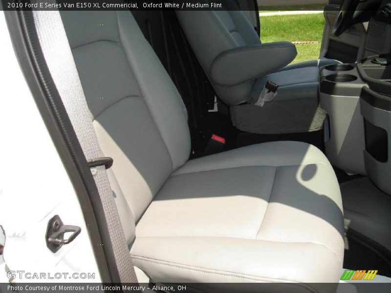 Oxford White / Medium Flint 2010 Ford E Series Van E150 XL Commericial