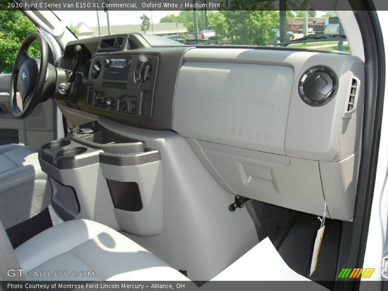 Oxford White / Medium Flint 2010 Ford E Series Van E150 XL Commericial