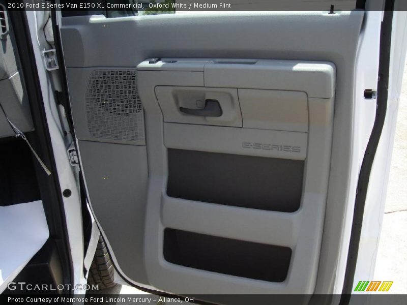 Oxford White / Medium Flint 2010 Ford E Series Van E150 XL Commericial