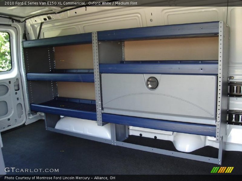 Oxford White / Medium Flint 2010 Ford E Series Van E150 XL Commericial