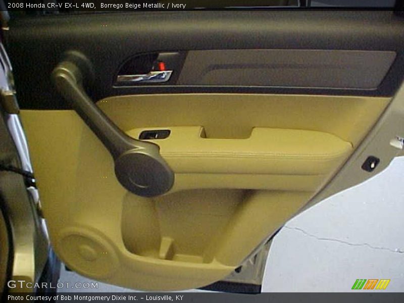 Borrego Beige Metallic / Ivory 2008 Honda CR-V EX-L 4WD