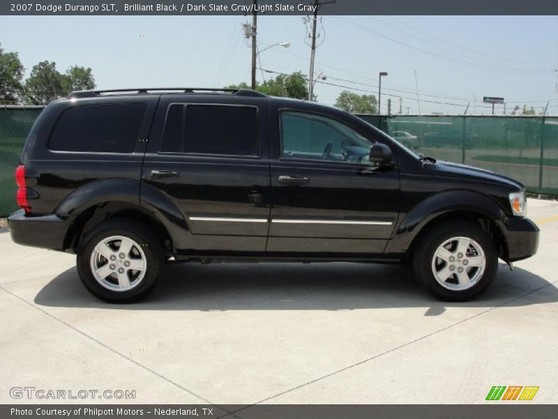 Brilliant Black / Dark Slate Gray/Light Slate Gray 2007 Dodge Durango SLT