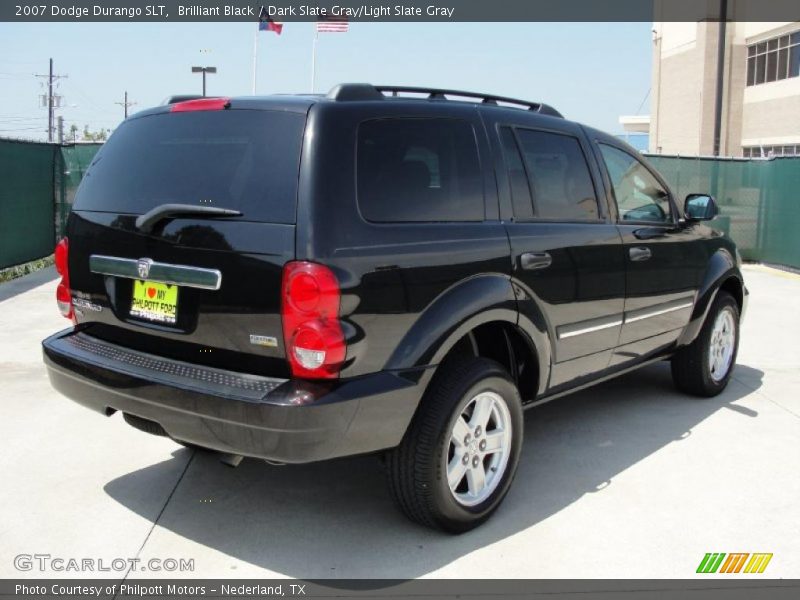 Brilliant Black / Dark Slate Gray/Light Slate Gray 2007 Dodge Durango SLT