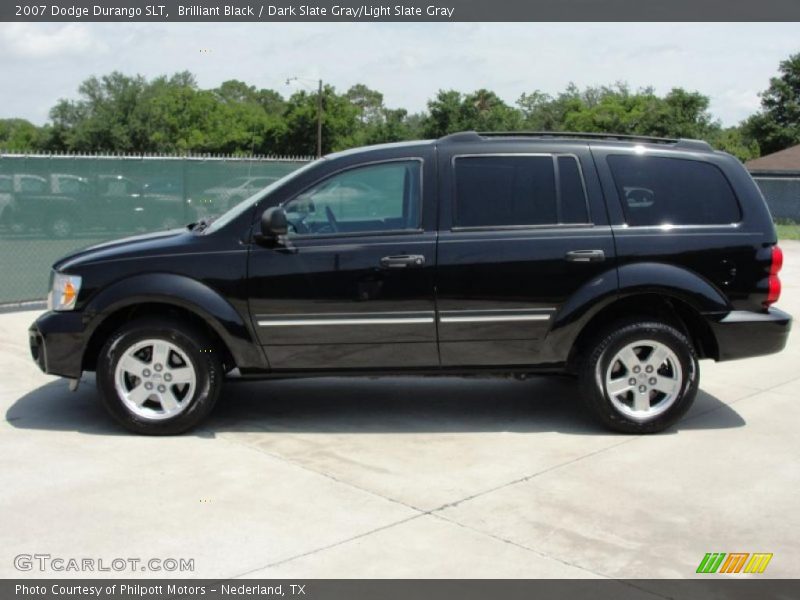 Brilliant Black / Dark Slate Gray/Light Slate Gray 2007 Dodge Durango SLT