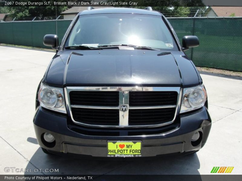 Brilliant Black / Dark Slate Gray/Light Slate Gray 2007 Dodge Durango SLT