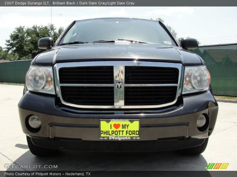 Brilliant Black / Dark Slate Gray/Light Slate Gray 2007 Dodge Durango SLT