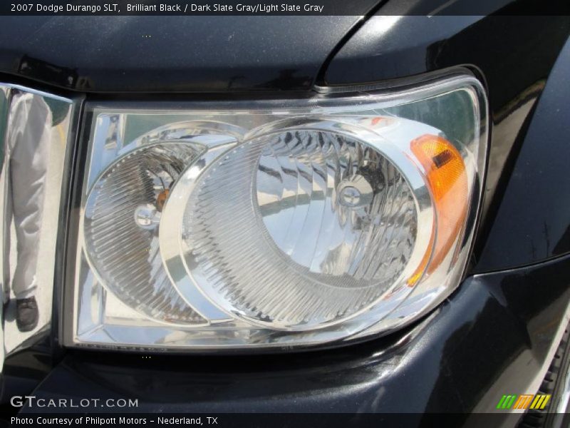 Brilliant Black / Dark Slate Gray/Light Slate Gray 2007 Dodge Durango SLT