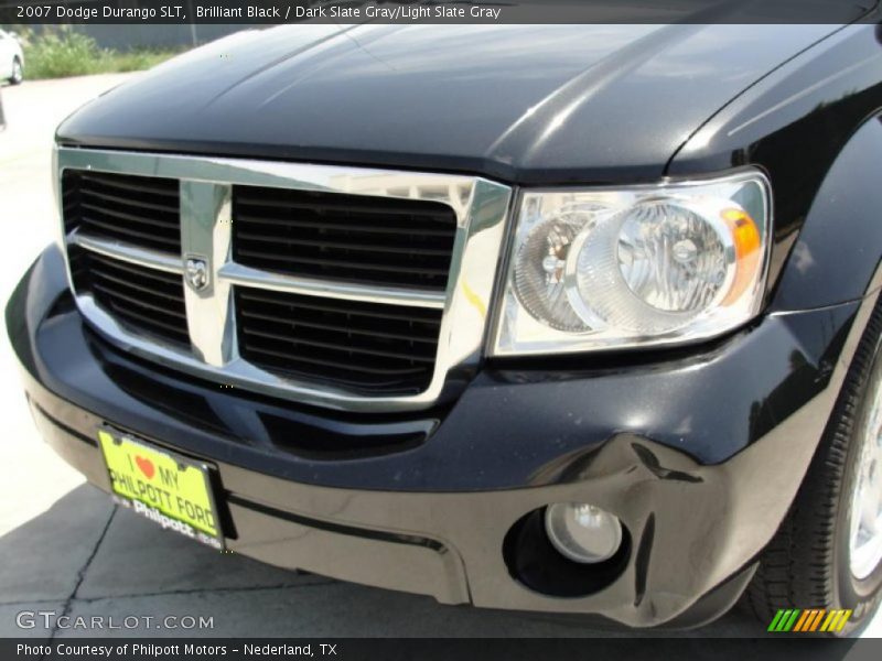 Brilliant Black / Dark Slate Gray/Light Slate Gray 2007 Dodge Durango SLT