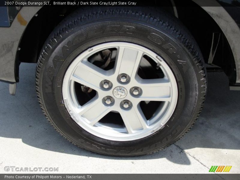 Brilliant Black / Dark Slate Gray/Light Slate Gray 2007 Dodge Durango SLT