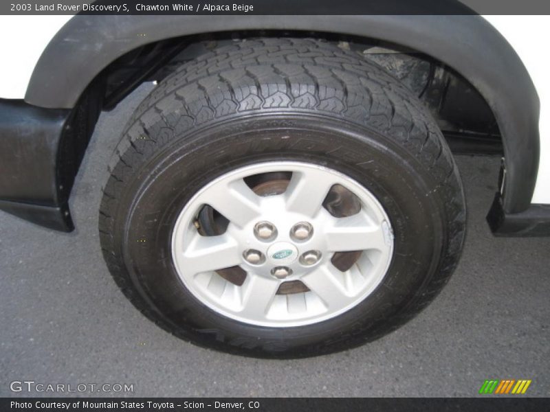Chawton White / Alpaca Beige 2003 Land Rover Discovery S