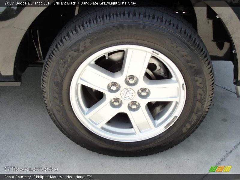 Brilliant Black / Dark Slate Gray/Light Slate Gray 2007 Dodge Durango SLT